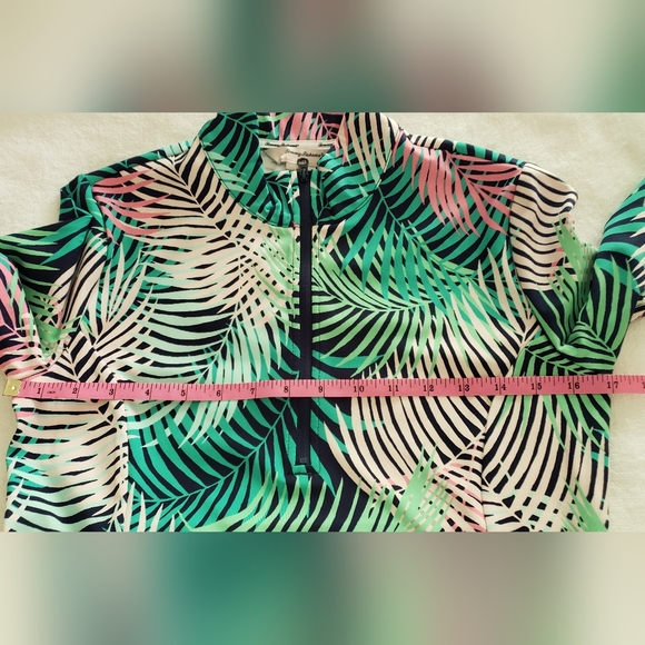 NWT Tommy Bahama Golf Women's Jacket Tropical Design Size S - Picture 11 of 14
